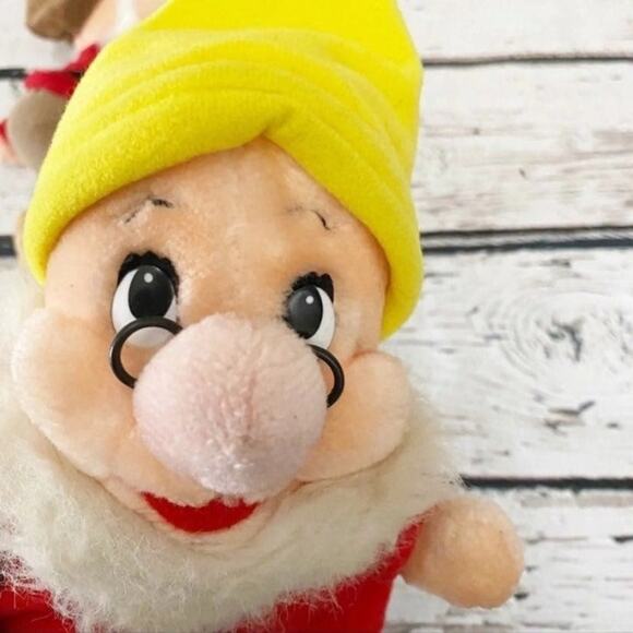 Vintage Grumpy and Doc Snow White Plush Dolls - Picture 4 of 6